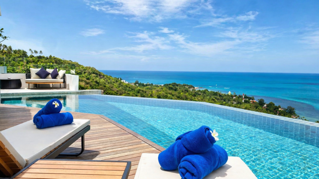 Anzhu Seamate Villa Samui - 4-Bedroom Pool Villa with Ocean View