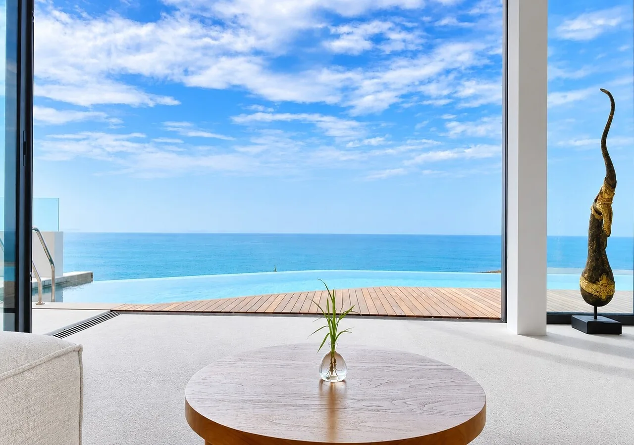 Anzhu Seamate Villa Samui - 4-Bedroom Pool Villa with Ocean View