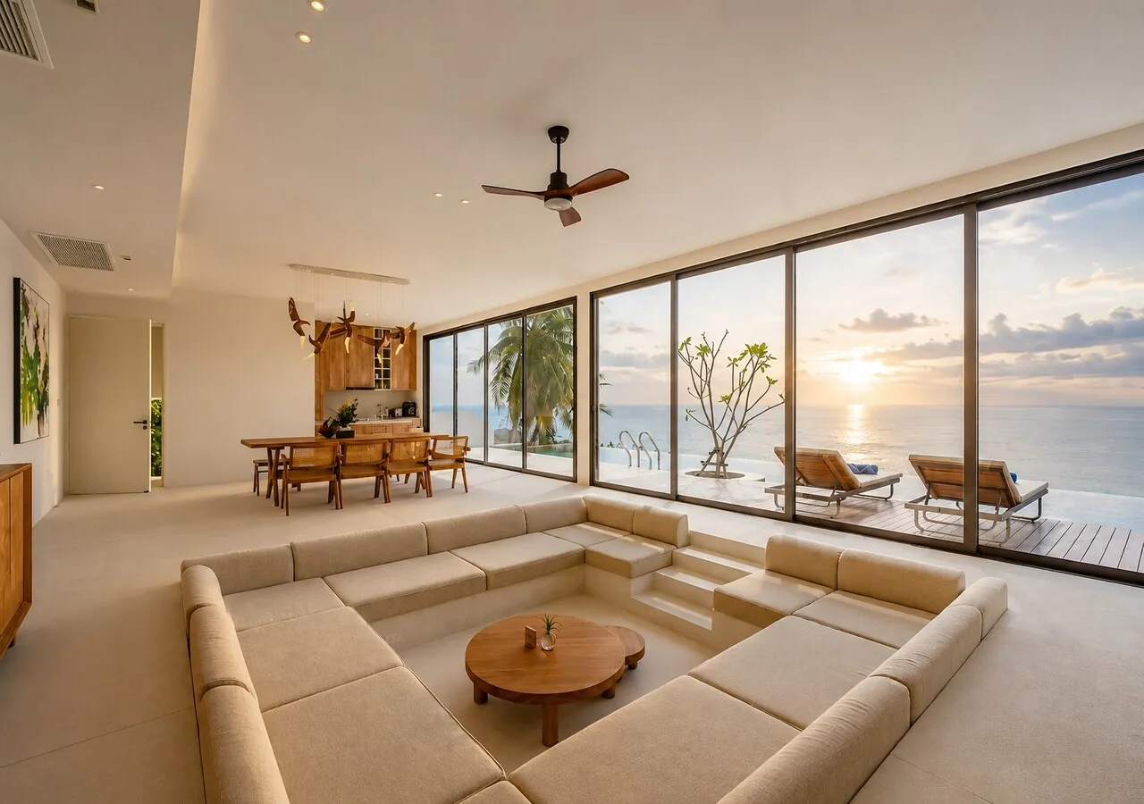 Anzhu Seamate Villa Samui - 30+ Day Villa Stays