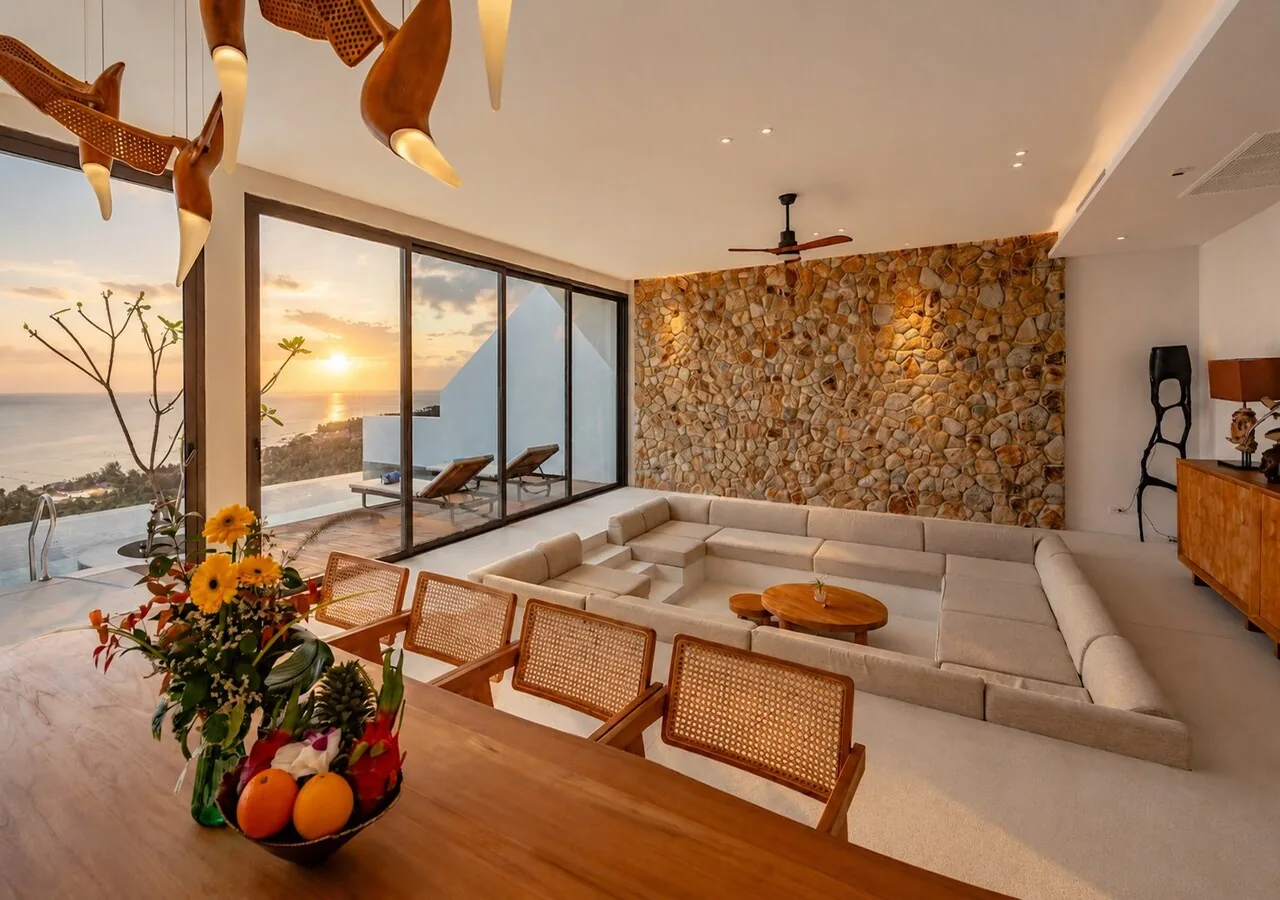 Anzhu Seamate Villa Samui - 3 Bedroom Villa
